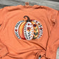 Fall Pumpkin Comfort Colors Long Sleeve