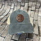 "MAMA" Leopard Leather Patch Snapback Hat