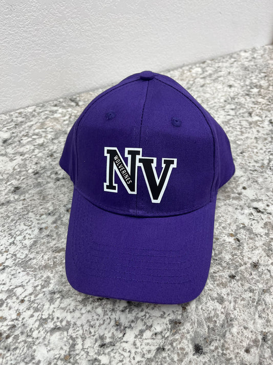NV Wolverines Purple Baseball Cap