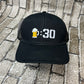 "Beer 30" Black Snapback Hat