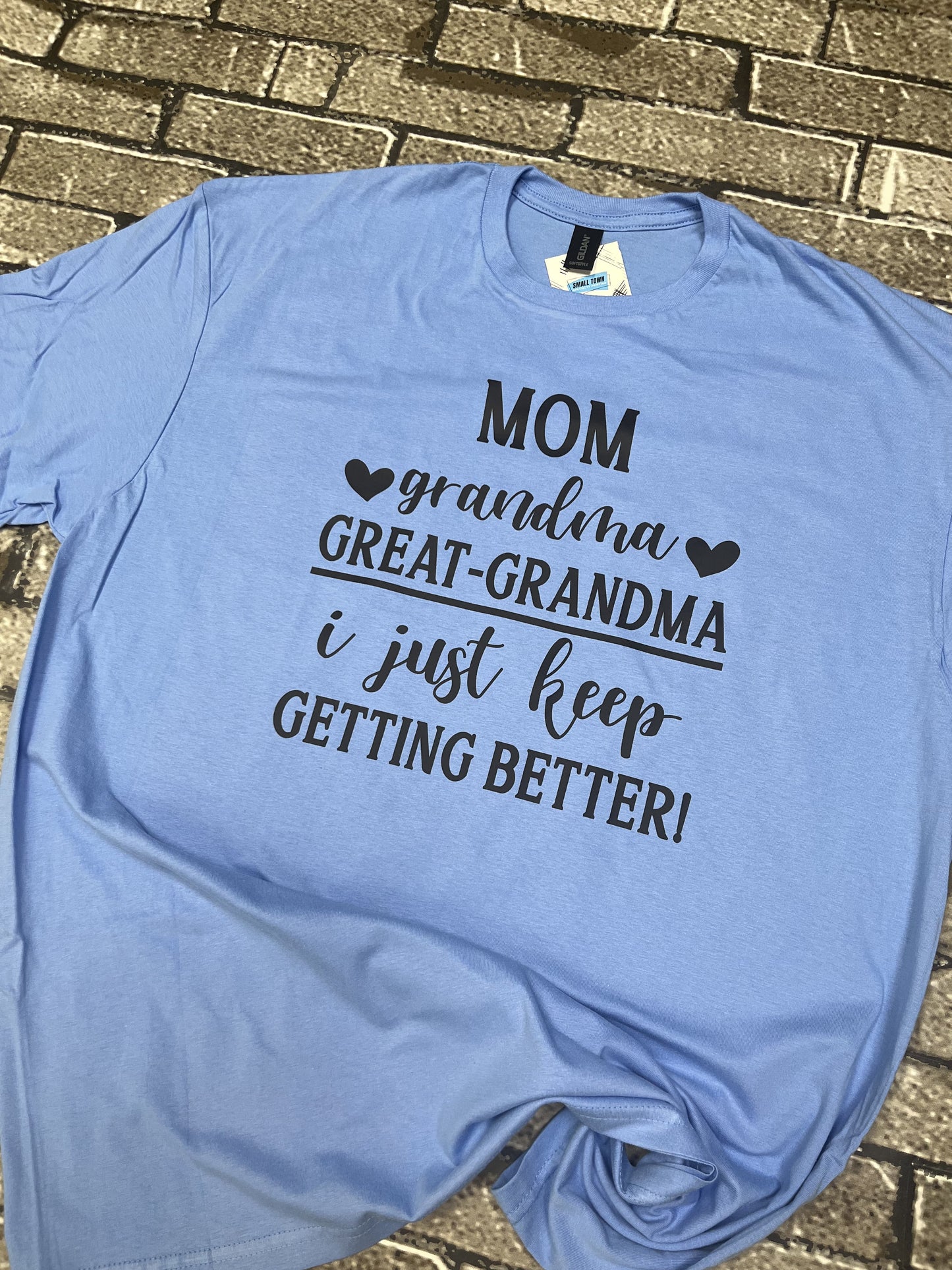 Mom, Grandma, Great Grandma Gildan Softstyle Tee