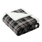 Wolverines Port Authority® Flannel Sherpa Blanket
