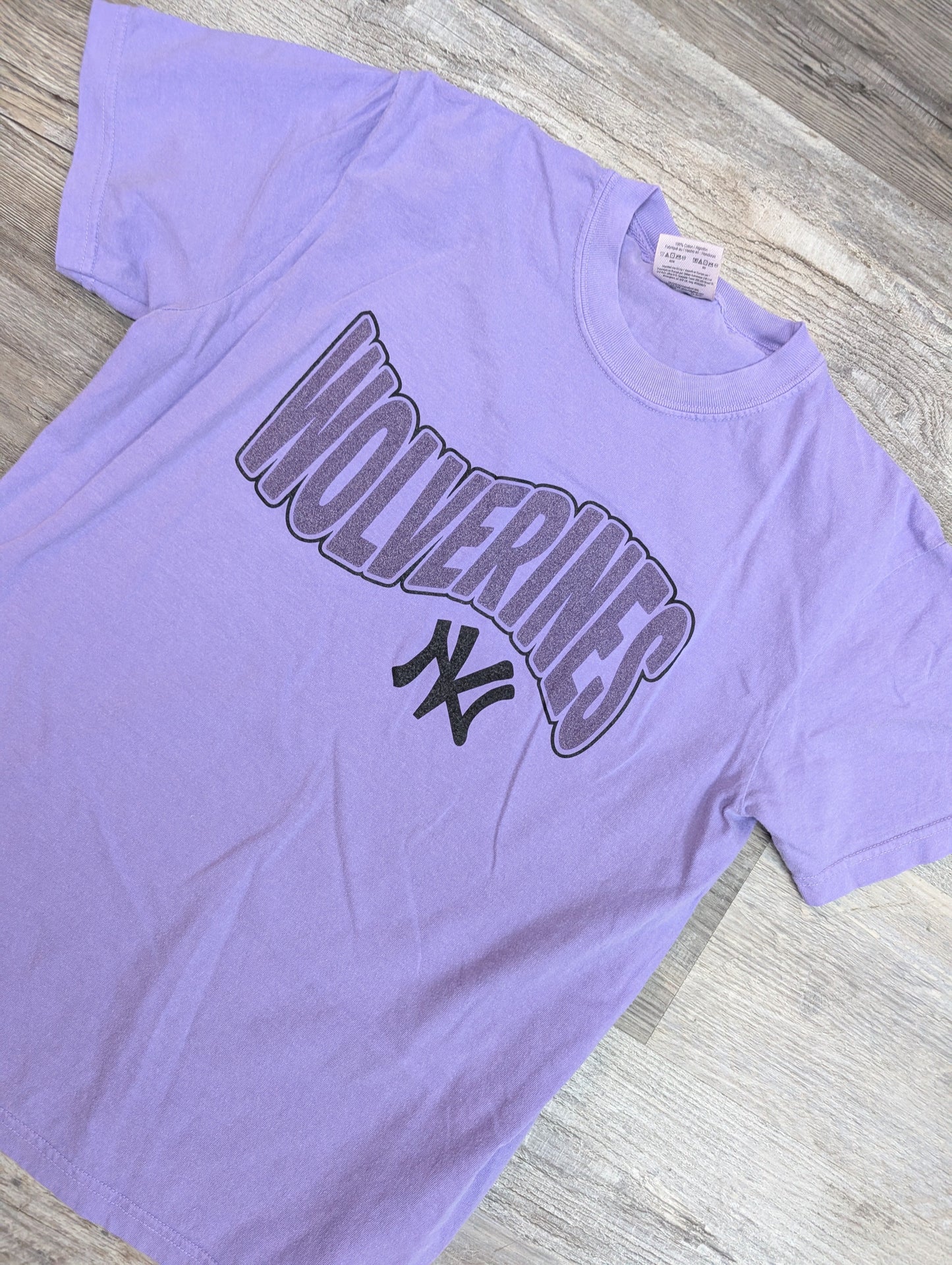 Wolverines Shimmer Print Comfort Colors Tee