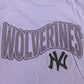 Wolverines Shimmer Print Comfort Colors Tee