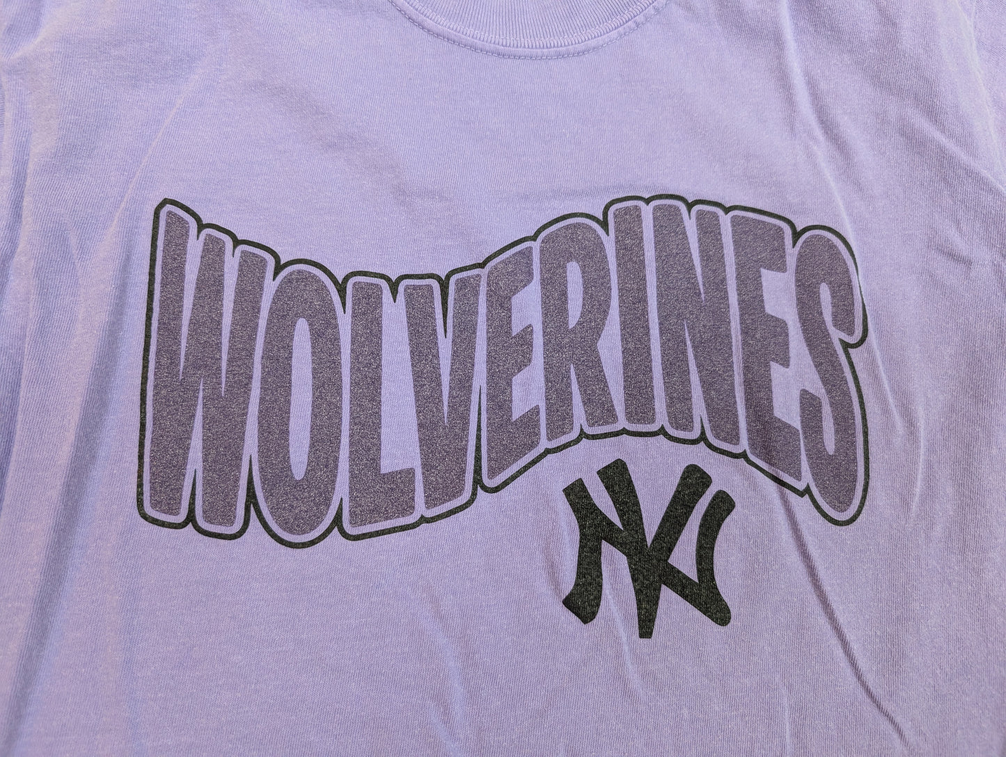 Wolverines Shimmer Print Comfort Colors Tee
