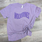 Wolverines Puff Print L.A.T. Tee