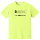 Yellow t-shirt with Adair County Health System and MercyOne logos on a white background