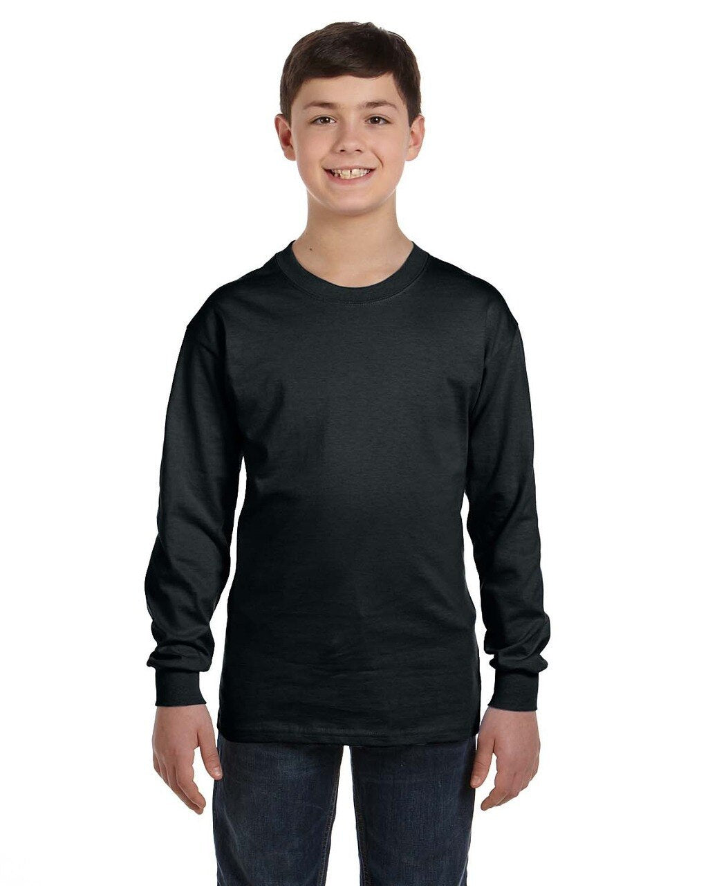 Gildan Youth Unisex Cotton Long-Sleeve T-Shirt