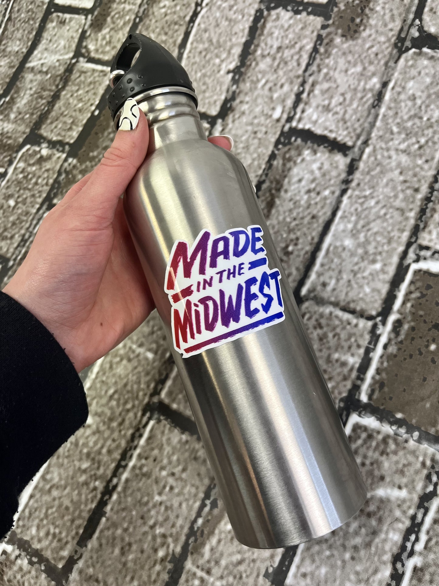 "Made In The Midwest" Vinyl Sticker