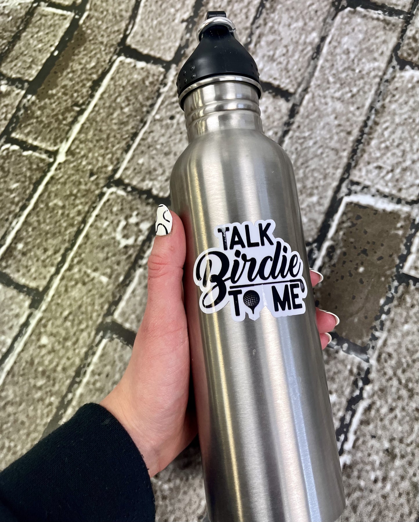 "Talk Birdie To Me" Vinyl Sticker