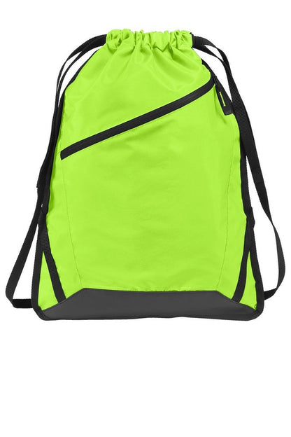 Zip-It Drawstring Bag with Adjustable Straps